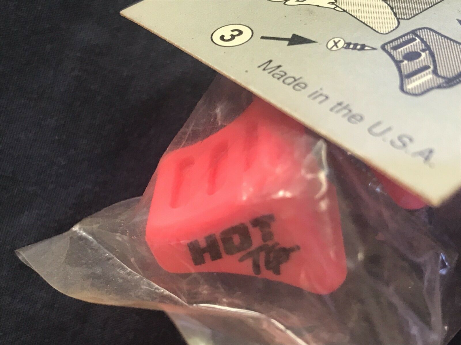 NOS Vintage Tioga Hot Tip Toe Strap Pulls Neon Pink All Terrain Mountain Bike - Fresh Stock Dated December 2025