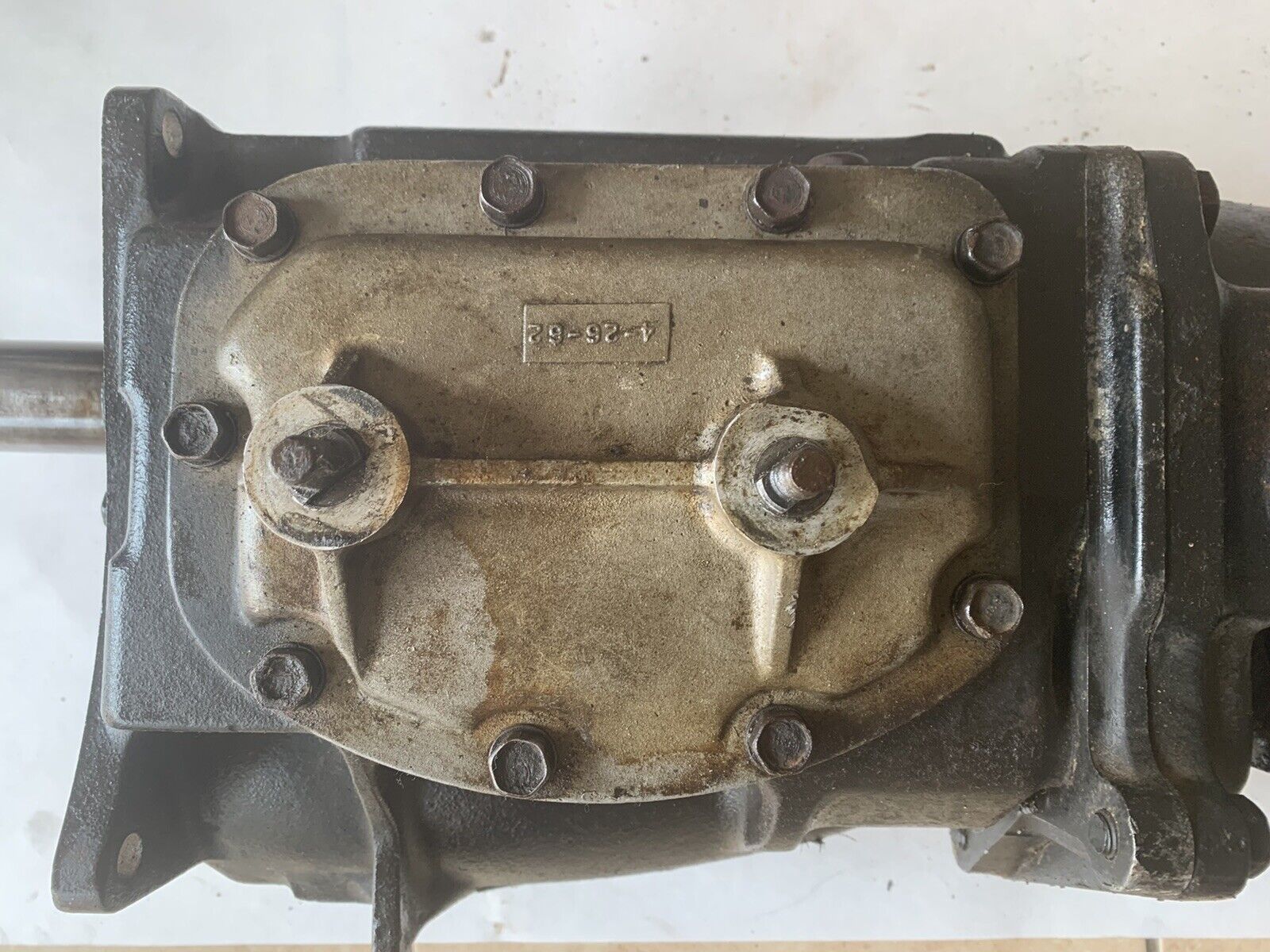 Ford Borg Warner T10 4 Speed Transmission Galaxy XL 1962-Up 23 Spline J17671 - Fresh Stock Dated February 2026