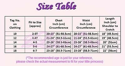 Bows Girl Ballet Tutu Dance Costume Dancewear Fluffy Fair Dress Size 2T-7 #013 - Fresh Stock Dated February 2026