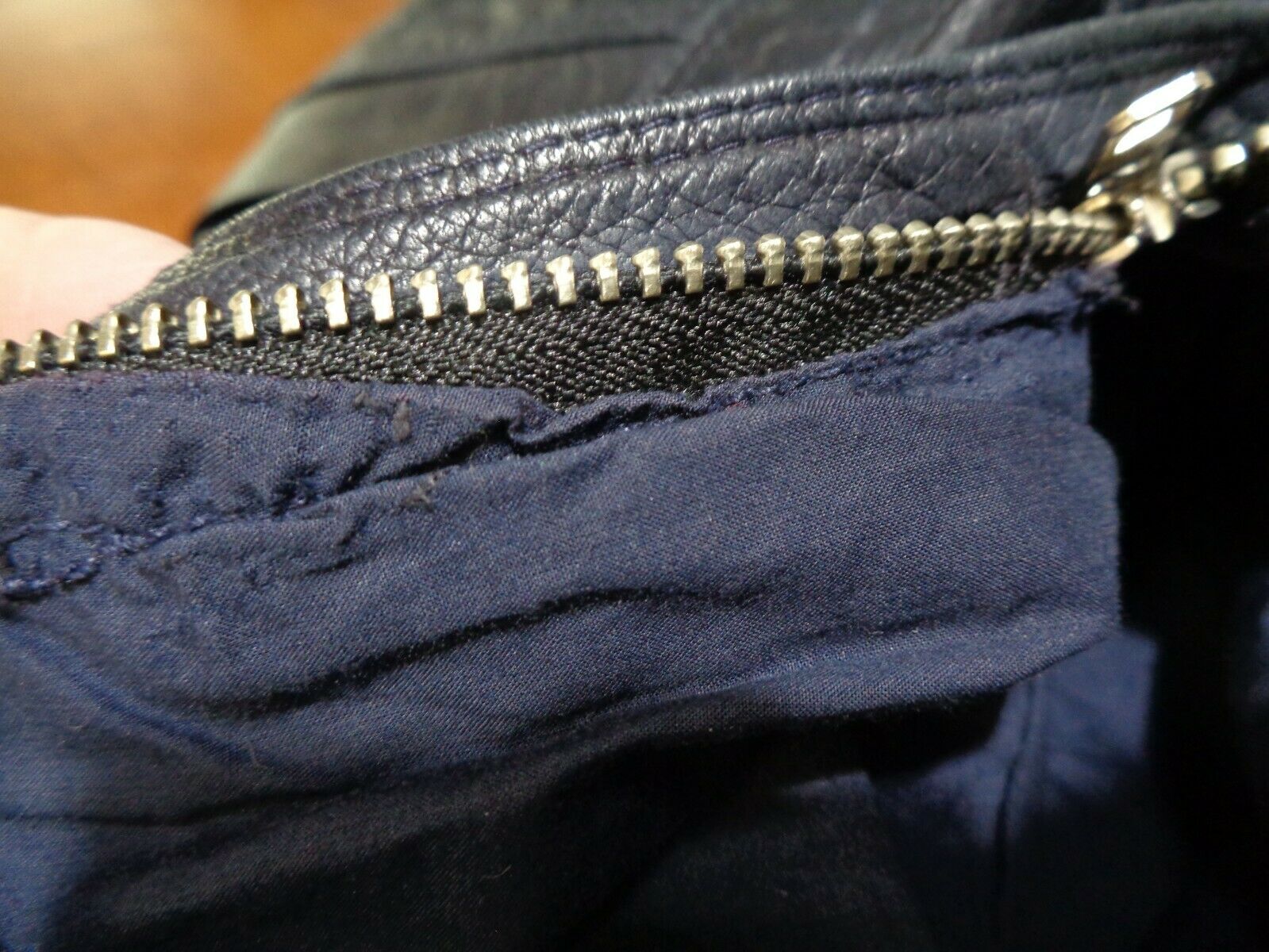 VINTAGE GIANNI VERSACE BLACK LEATHER PLEATED POCKET DETAIL STRAIGHT SKIRT S - Fresh Stock Dated December 2025