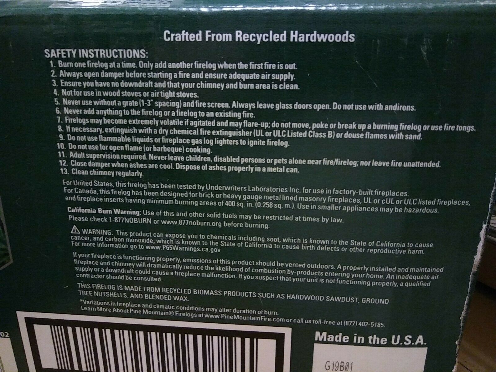 (2) Yankee Candle Balsam & Cedar Firelog Fragrance Scented Fire Log 3 Hour Burn - Fresh Stock Dated December 2025