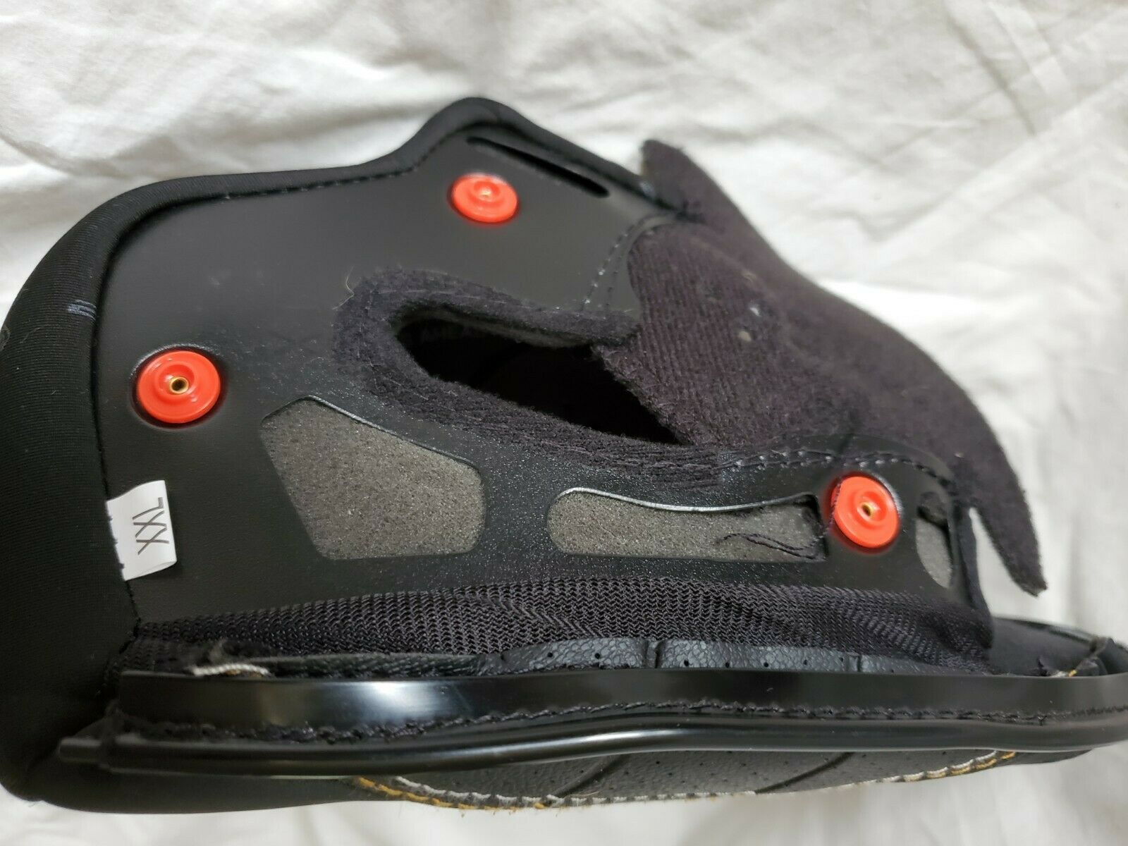 LS2 Valiant Replacement Helmet Cheek Pads Black XXL - Fresh Stock Dated February 2026