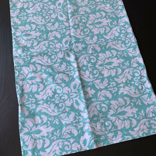 Pottery Barn Teen PAIR Pillow Covers Shams Green Aqua White Standard - Fresh Stock Dated December 2025