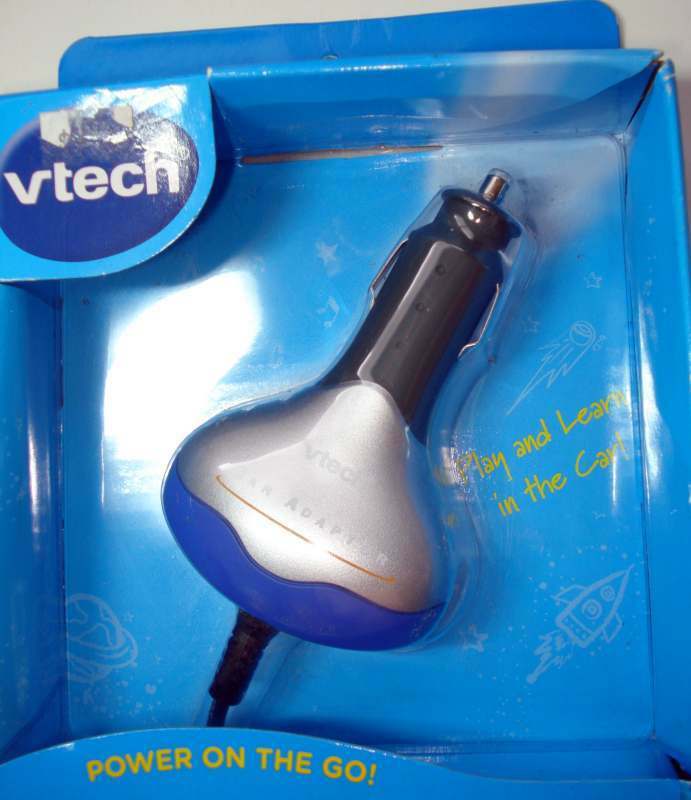 NEW! VTech Car Adaptor Toy Power On The Go Model 80-091310 Electronic Learning - Fresh Stock Dated February 2026
