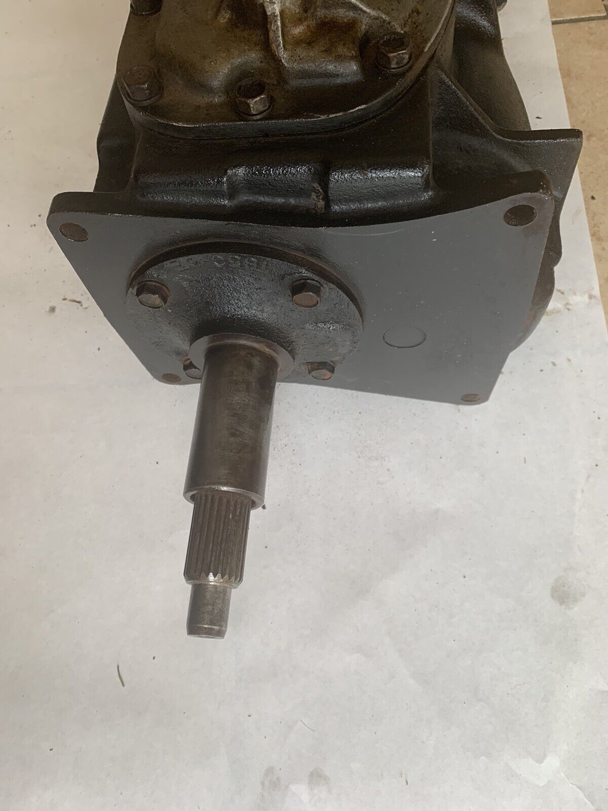 Ford Borg Warner T10 4 Speed Transmission Galaxy XL 1962-Up 23 Spline J17671 - Fresh Stock Dated February 2026