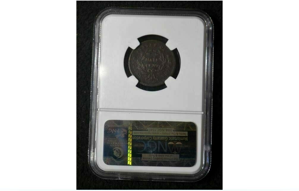1795 HALF CENT ** C1** VF Details ** NGC ** Lettered Edge w/Pole - Fresh Stock Dated December 2025