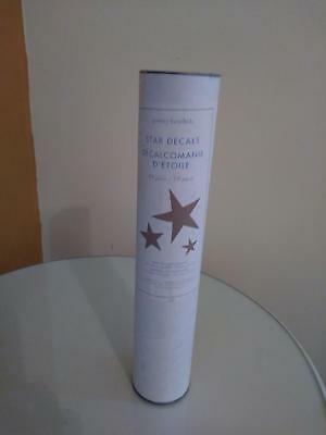 POTTERY BARN KID WALL DECAL STAR GOLD BED ROOM BATMAN sticker peel off 19 pc new - Fresh Stock Dated December 2025