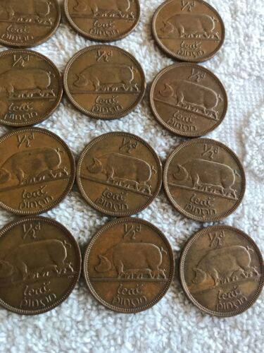 Lot Of 25 Irish Lucky Half-pennies 1967 - Fresh Stock Dated February 2026