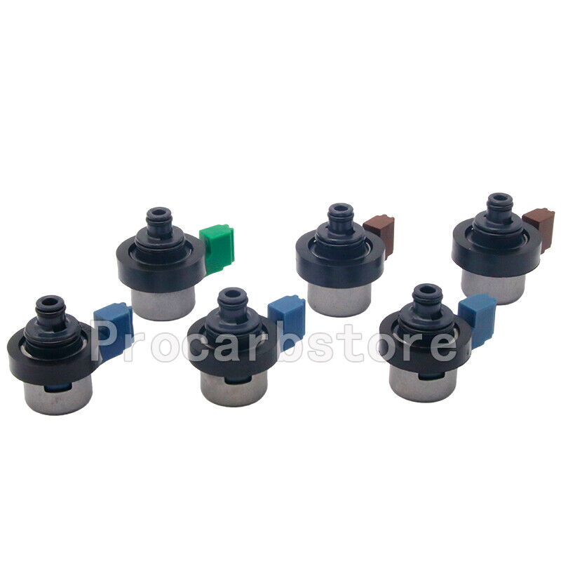 6PCS 4EAT NEW Transmission Shift Solenoids For Subaru Forester 2.5 Outback 01-10 - Fresh Stock Dated February 2026