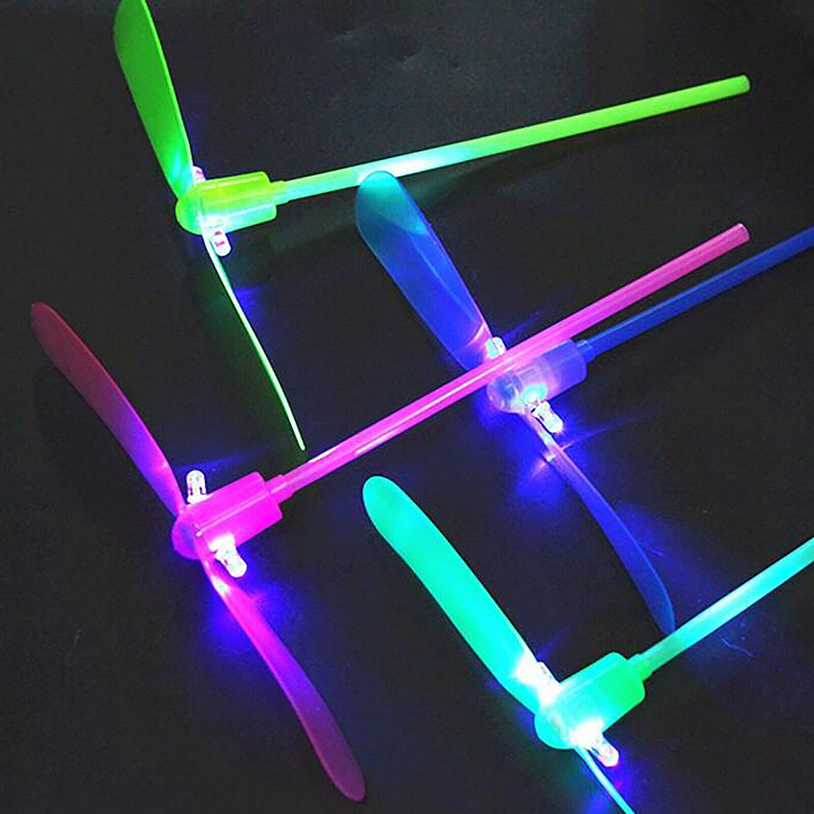 Glowing LED Light-up Bamboo-Copter Plastic Toy Gift For Busy Busy Town Board - Fresh Stock Dated February 2026