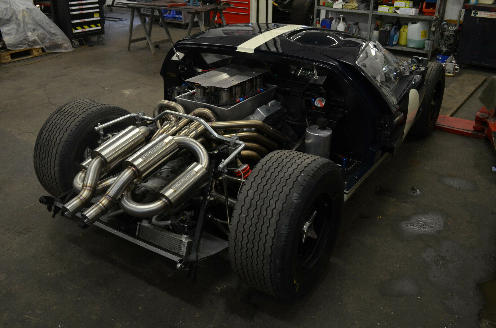 Celeritech Stainless Steel Headers and Exhaust for Ford GT40 - Fresh Stock Dated February 2026