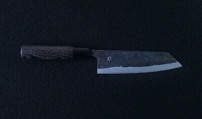Japanese GEKKO Blue Steel Thicker Blade Bunka Knife 170mm C1 Handle #2701 - Fresh Stock Dated December 2025