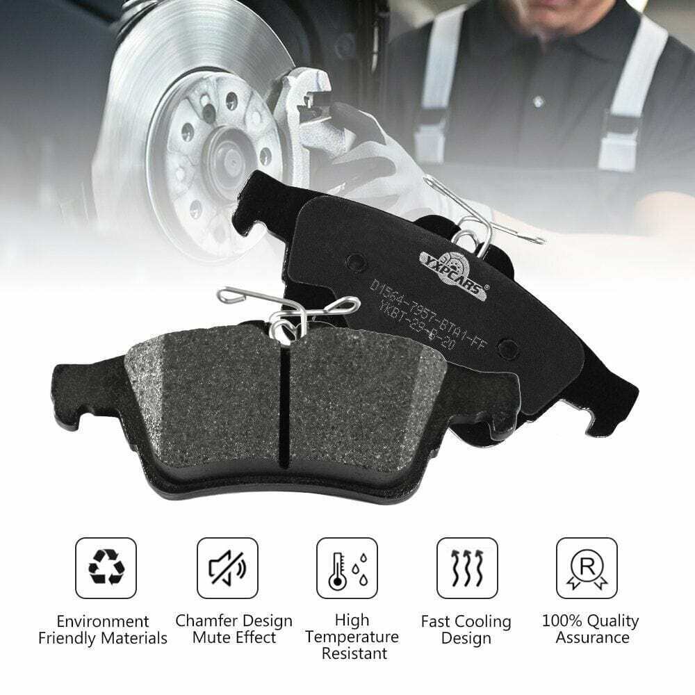 Rear Ceramic Brake Pads D1564 - Fresh Stock Dated February 2026