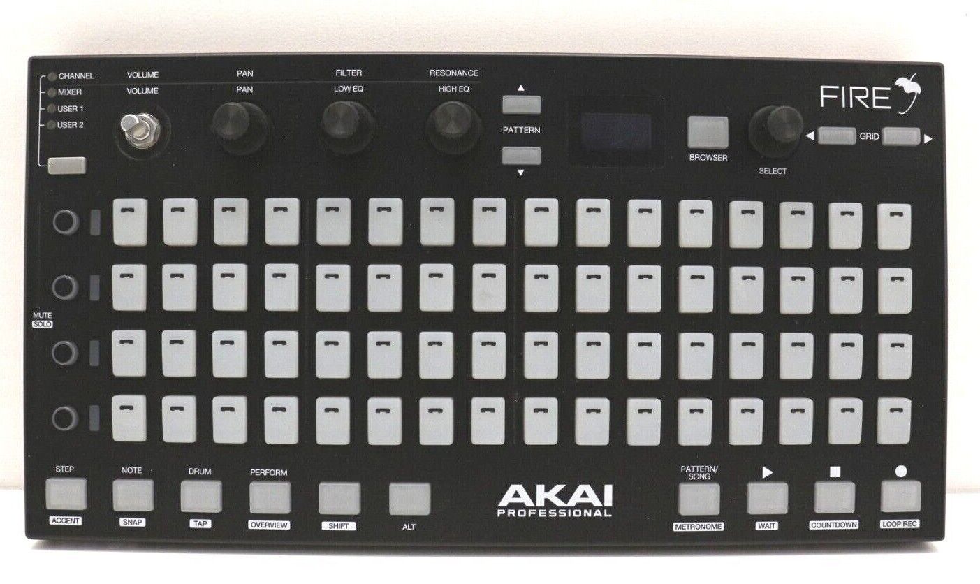 Akai Professional Fire FL Studio Performance Controller Only (No Software) - Fresh Stock Dated February 2026