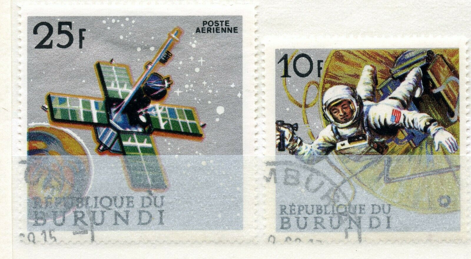 1 Burundi Mint Hinged Used Hinged - Fresh Stock Dated December 2025