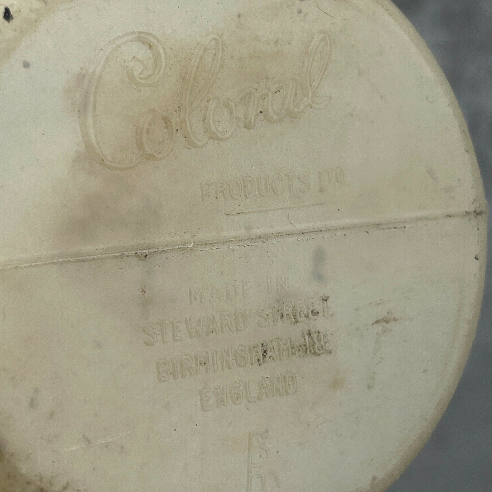 Vintage Coloral Water Bottle Made in England Raleigh Bicycle Eroica 60s 70s - Fresh Stock Dated December 2025