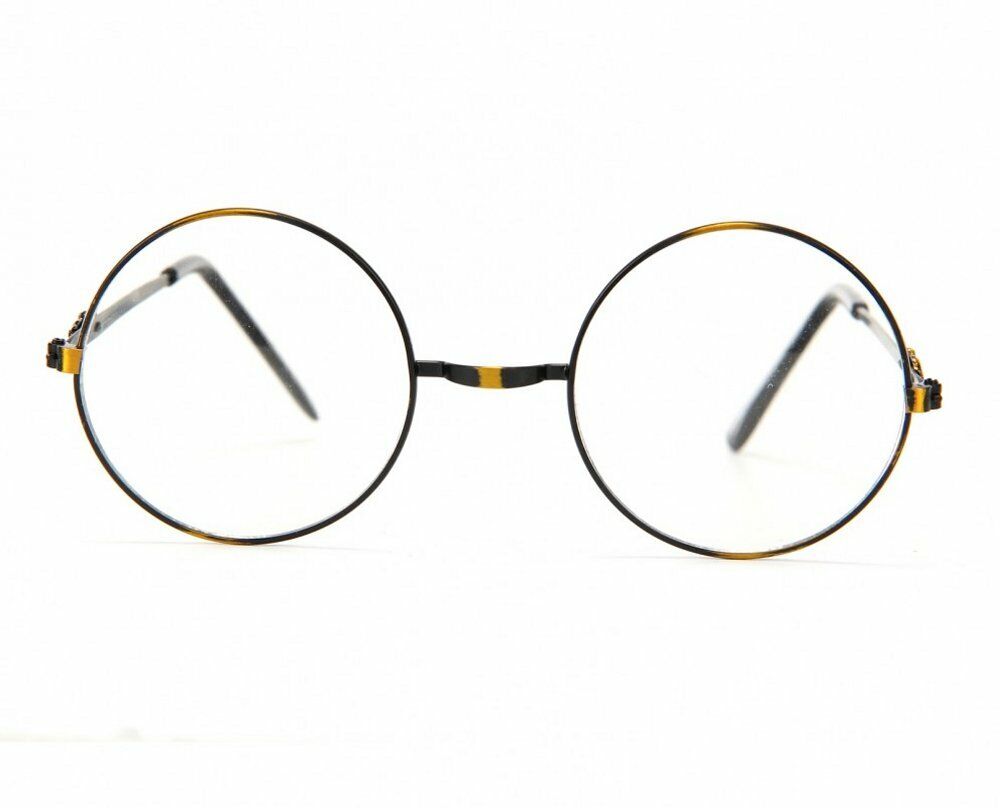 HARRY POTTER GLASSES Metal Wire Costume Round Wizard Adult Child Kids LICENSED - Fresh Stock Dated February 2026