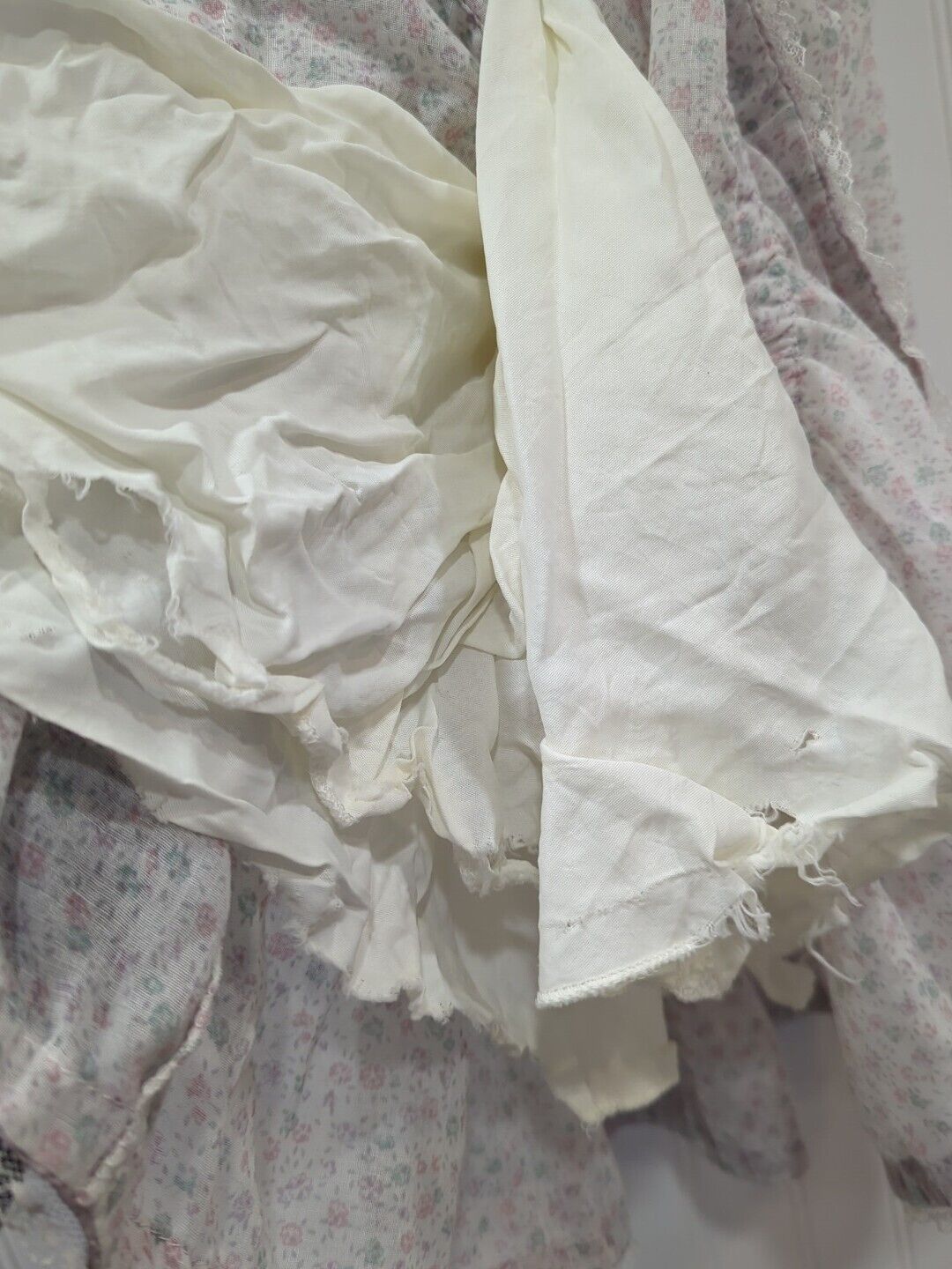 Gunne Sax Vintage DIY Skirt Floral Size 11 True 6 Cottage Core Skirt Lace Midi - Fresh Stock Dated March 2026