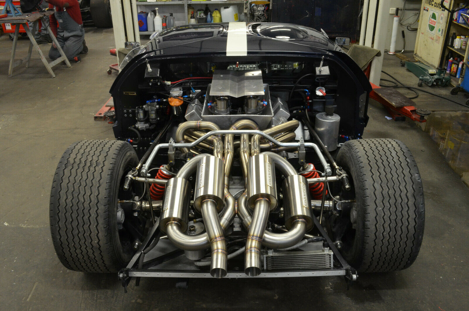 Celeritech Stainless Steel Headers and Exhaust for Ford GT40 - Fresh Stock Dated February 2026