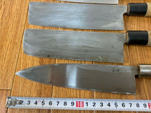 Japanese Chef's Kitchen Knife Set 12 Piece DEBA NAKIRI YANAGIBA from Japan UK238 - Fresh Stock Dated December 2025