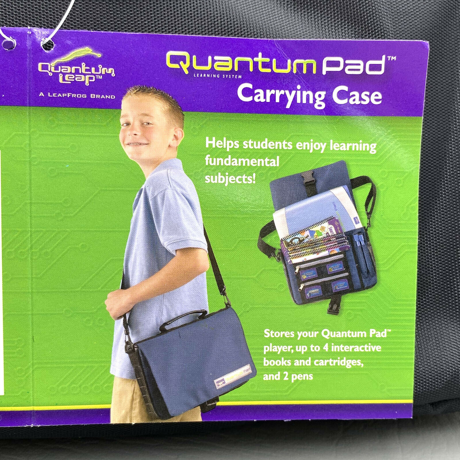 LeapFrog Quantum Leap Quantum Pad Carrying Case Messenger Bag Style - Fresh Stock Dated February 2026