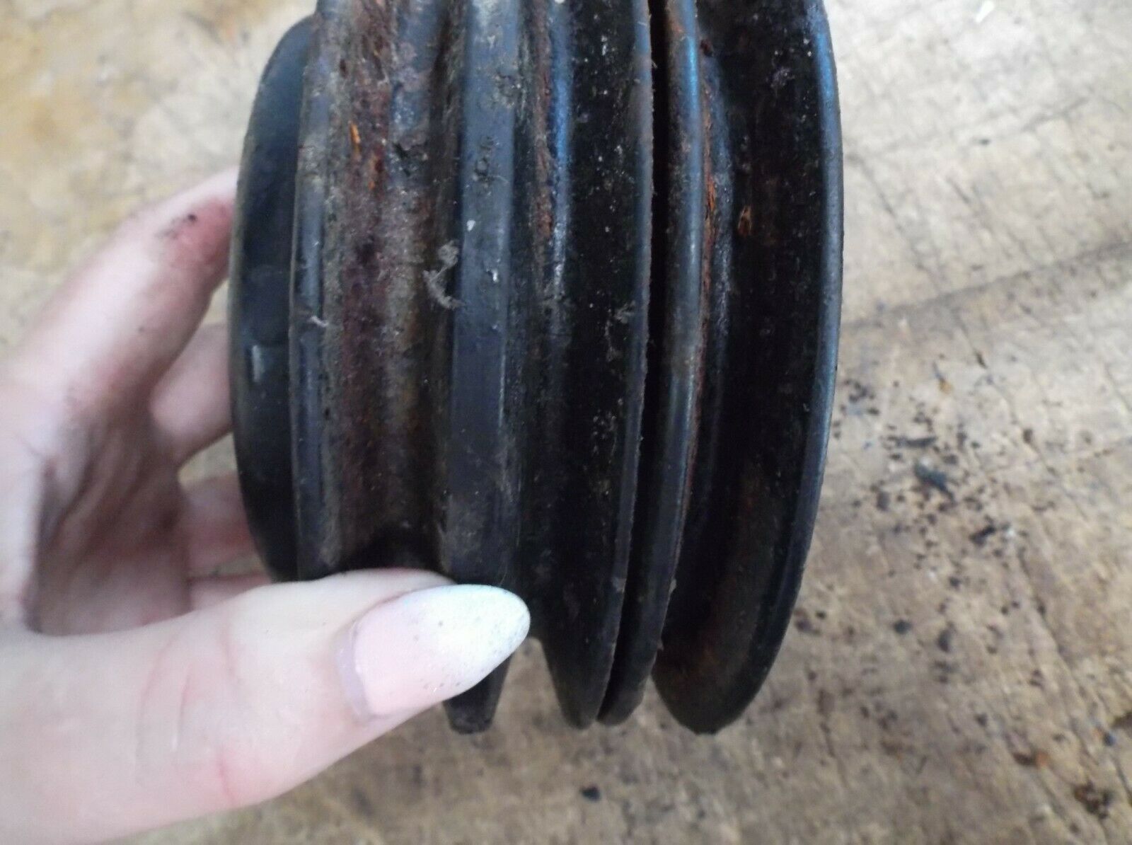 Mercruiser 260 GM V8 5.7L Cooling Water Pump Pulley 5.5” 90840 5.0L Alpha - USED - Fresh Stock Dated February 2026