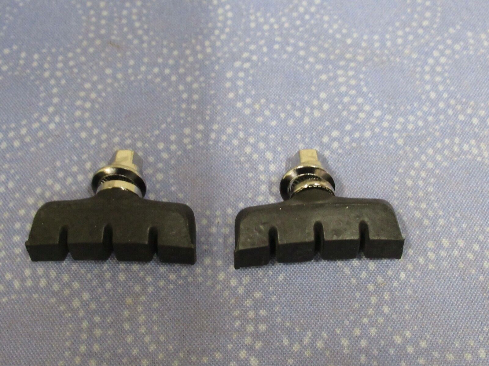 BMX Black Brake Shoes 45mm with Screw Back - Set of 2 - New - Fresh Stock Dated February 2026