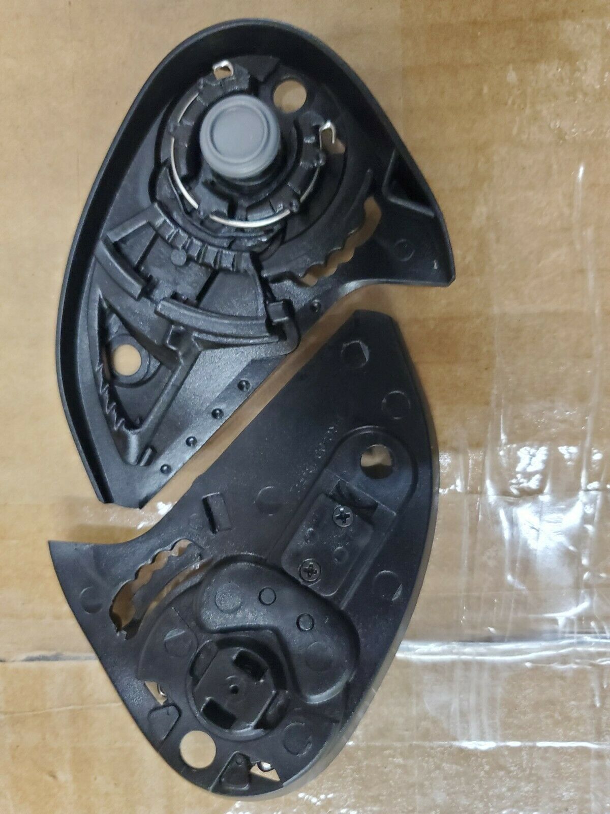 KBC Clear Face Shield Faceshield VR-2 VR-3 Force Helmets With Free Pivot Kit - Fresh Stock Dated December 2025