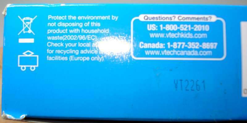 NEW! VTech Car Adaptor Toy Power On The Go Model 80-091310 Electronic Learning - Fresh Stock Dated February 2026