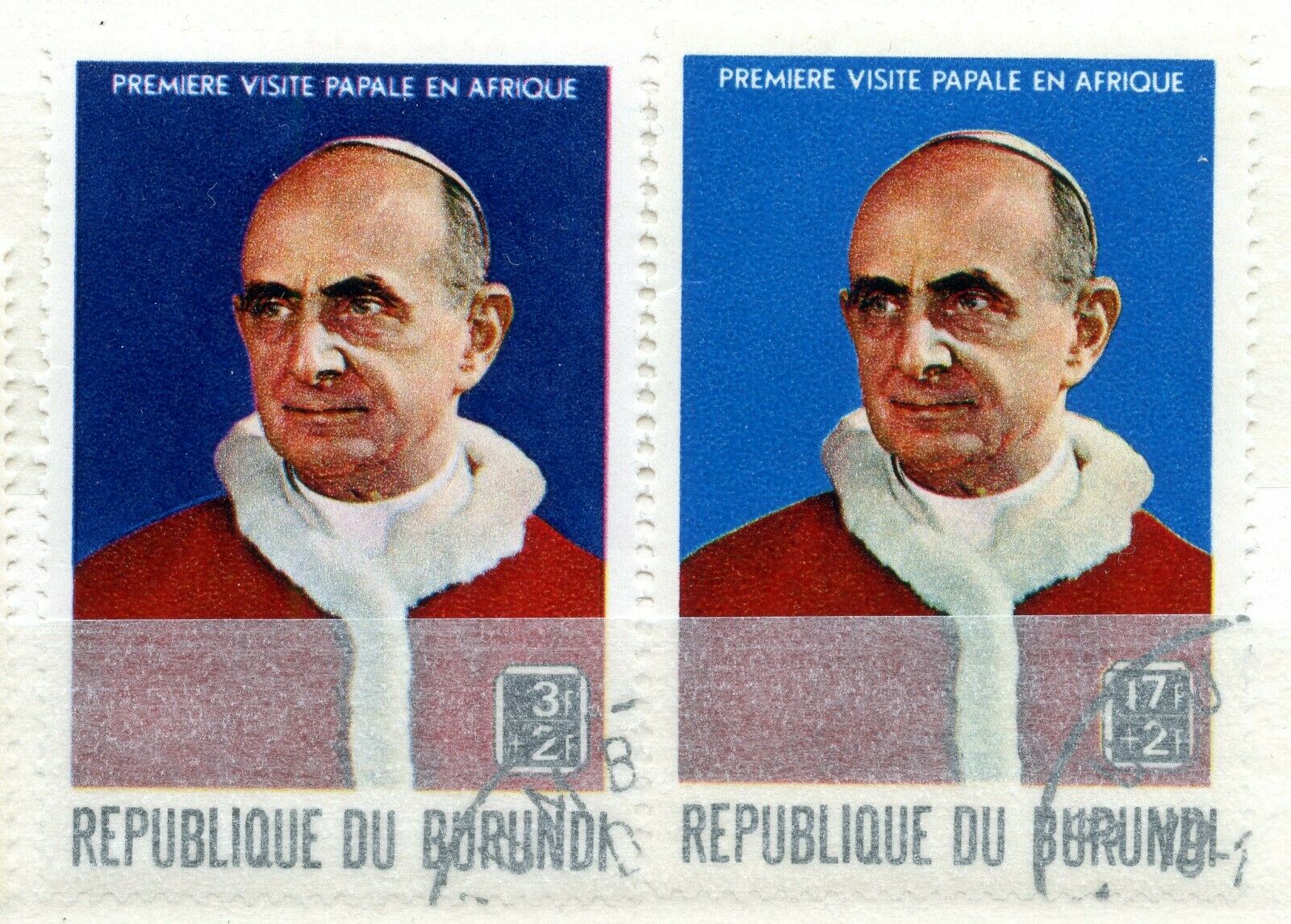 1 Burundi Mint Hinged Used Hinged - Fresh Stock Dated December 2025