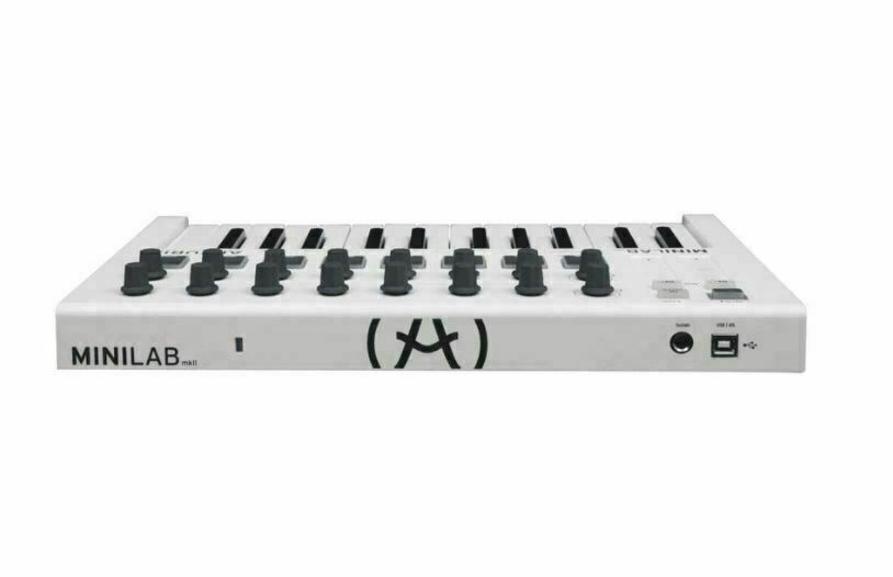 Arturia Minilab MKII Mini Hybrid Keyboard Slim-Key Controller White -UC - Fresh Stock Dated December 2025