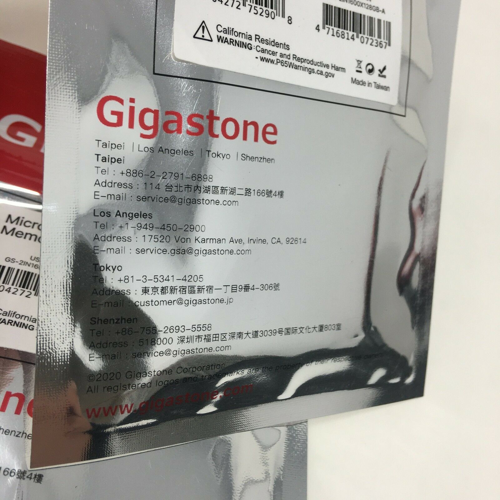 Gigastone Memory Card 128 GB MicroSDXC UHS-l U1 Adapter Universal 600x Speed - Fresh Stock Dated February 2026