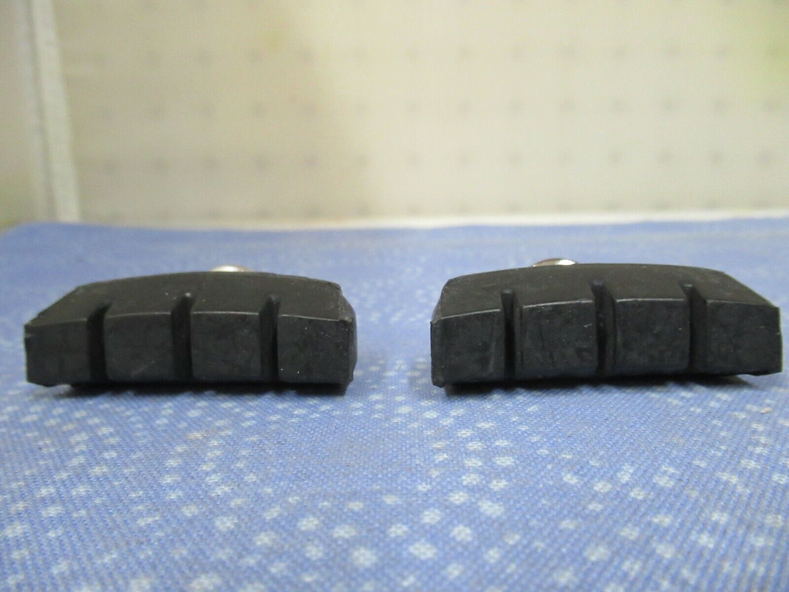 BMX Black Brake Shoes 45mm with Screw Back - Set of 2 - New - Fresh Stock Dated February 2026