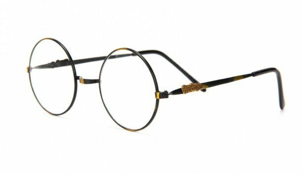 HARRY POTTER GLASSES Metal Wire Costume Round Wizard Adult Child Kids LICENSED - Fresh Stock Dated February 2026