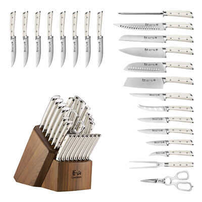 Cangshan S1 Series 23-Piece Forged German Steel Knife Block Set - Fresh Stock Dated December 2025