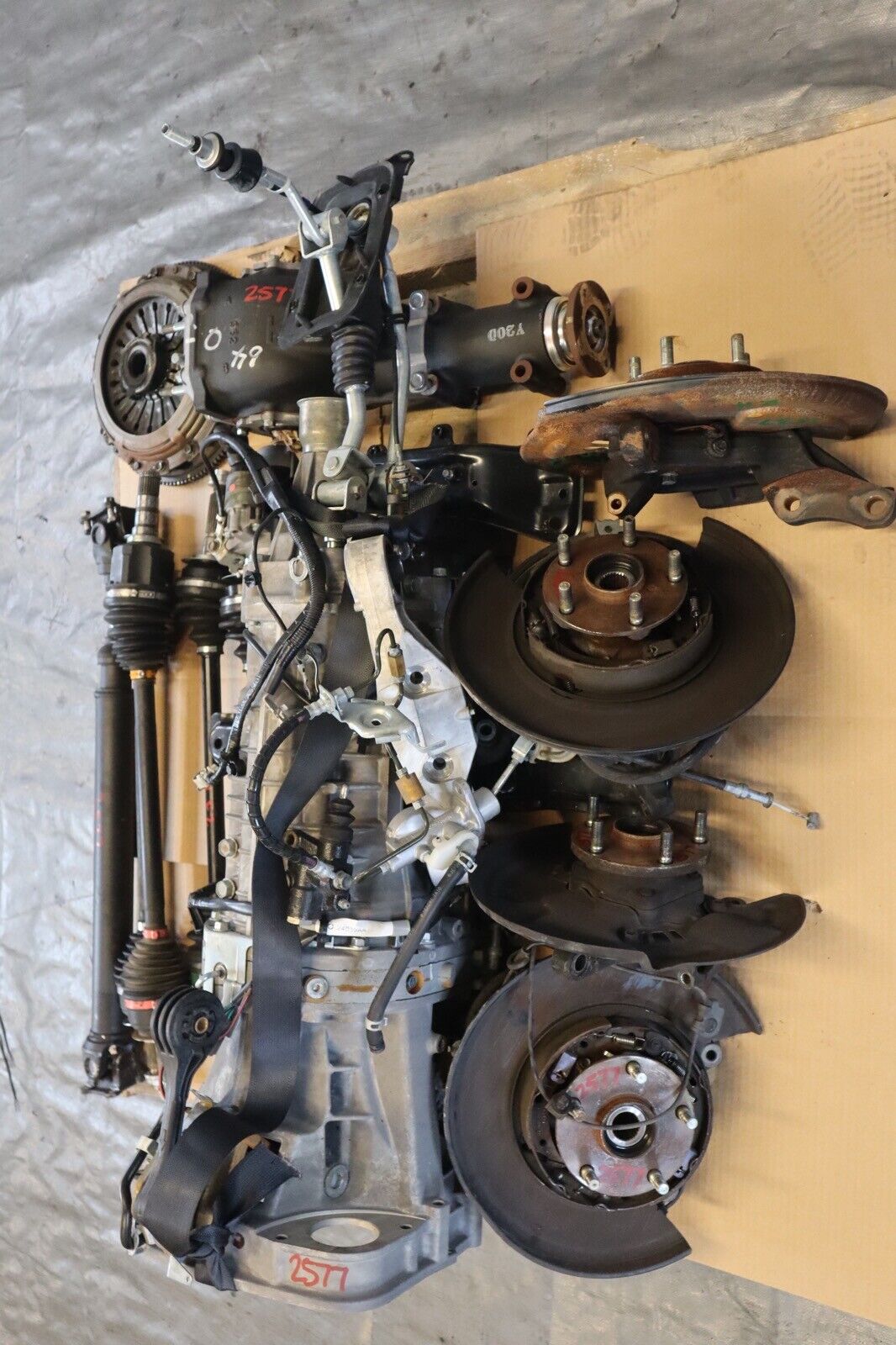 2015 SUBARU WRX STI OEM 6SPD MANUAL TRANSMISSION SWAP 95,793 TY856UW9AA #2577 - Fresh Stock Dated February 2026