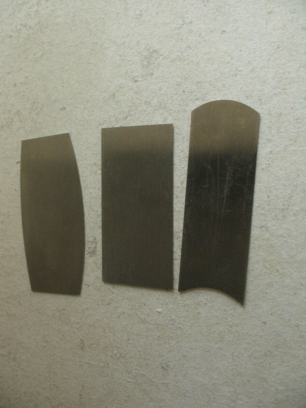 3 DIFFERENT STEEL CABINET CARD SCRAPERS PLANES. - Fresh Stock Dated February 2026