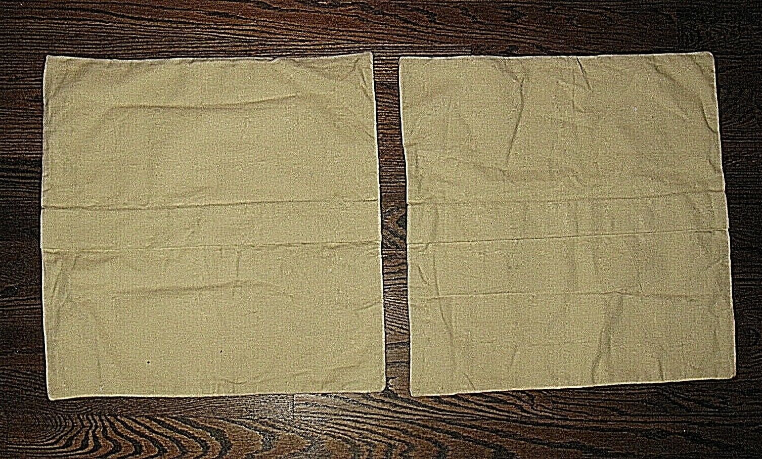 LOT 2 POTTERY BARN FLORAL ORANGE EMBROIDERED COTTON 18