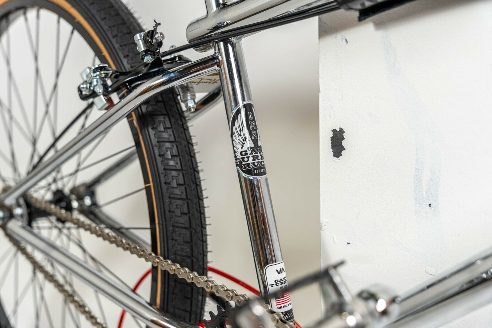 RVCA x Gary Turner Bike VA #5 Chrome - Fresh Stock Dated December 2025