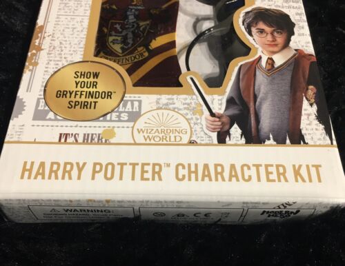 Harry Potter Character Costume Kit with Necktie and Eyeglasses - Fresh Stock Dated December 2025