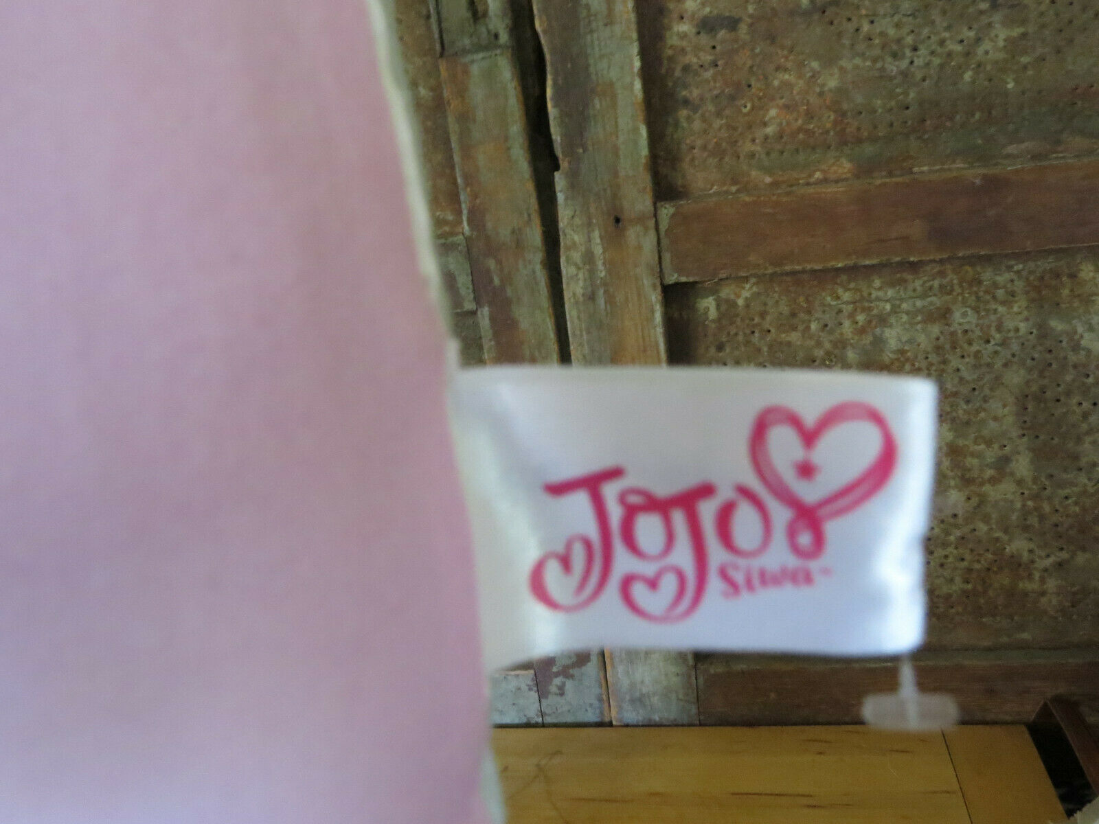 JoJo Siwa JoJo Candy Shop Soda Pop Decorative Pillow JoJo's JUICE 100% LOVE IT! - Fresh Stock Dated December 2025