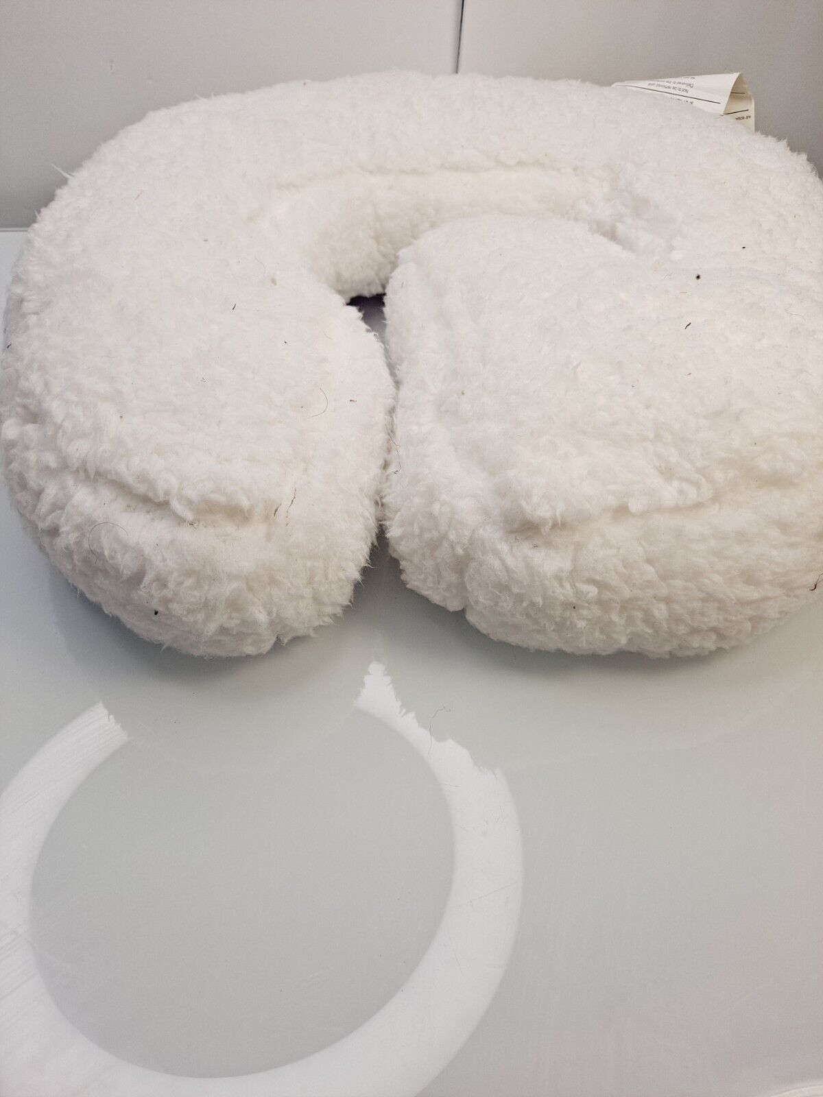 Plush Letter Initial G Accent Pillow Faux Fur Justice PRE-OWNED WITH TAG - Fresh Stock Dated February 2026