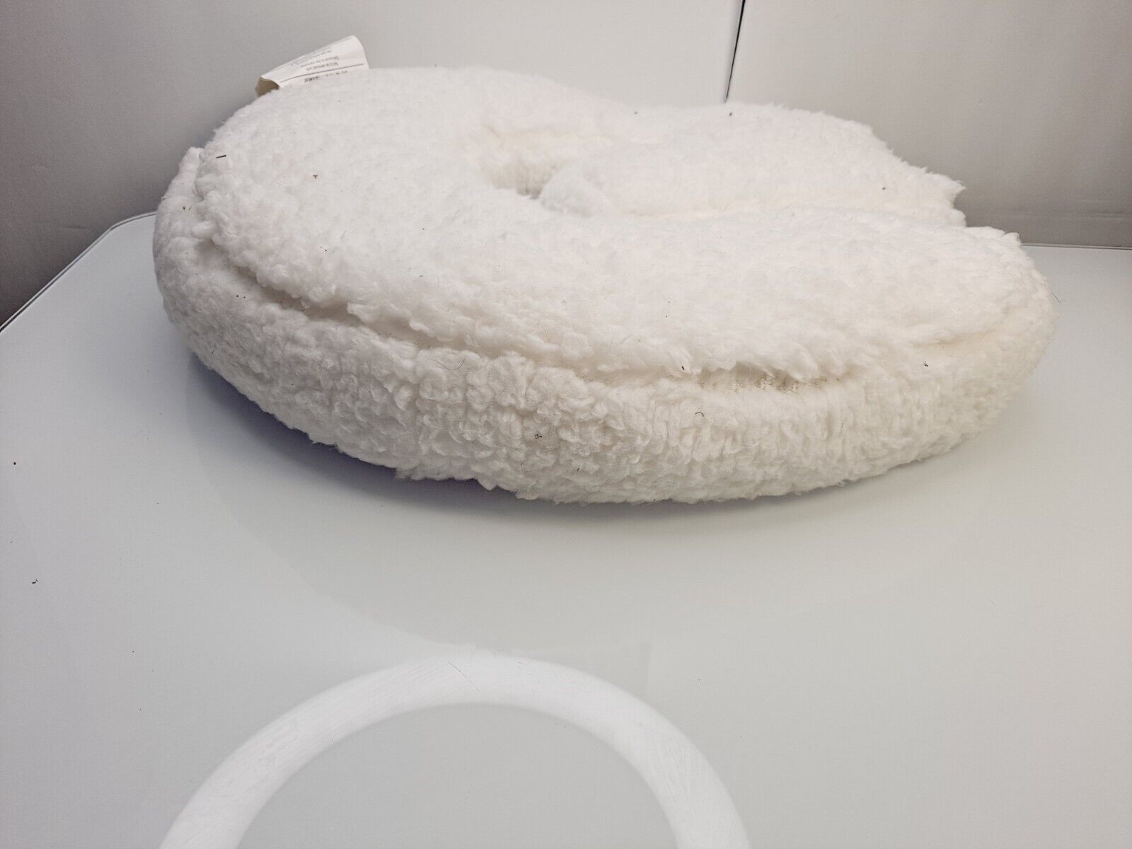 Plush Letter Initial G Accent Pillow Faux Fur Justice PRE-OWNED WITH TAG - Fresh Stock Dated February 2026