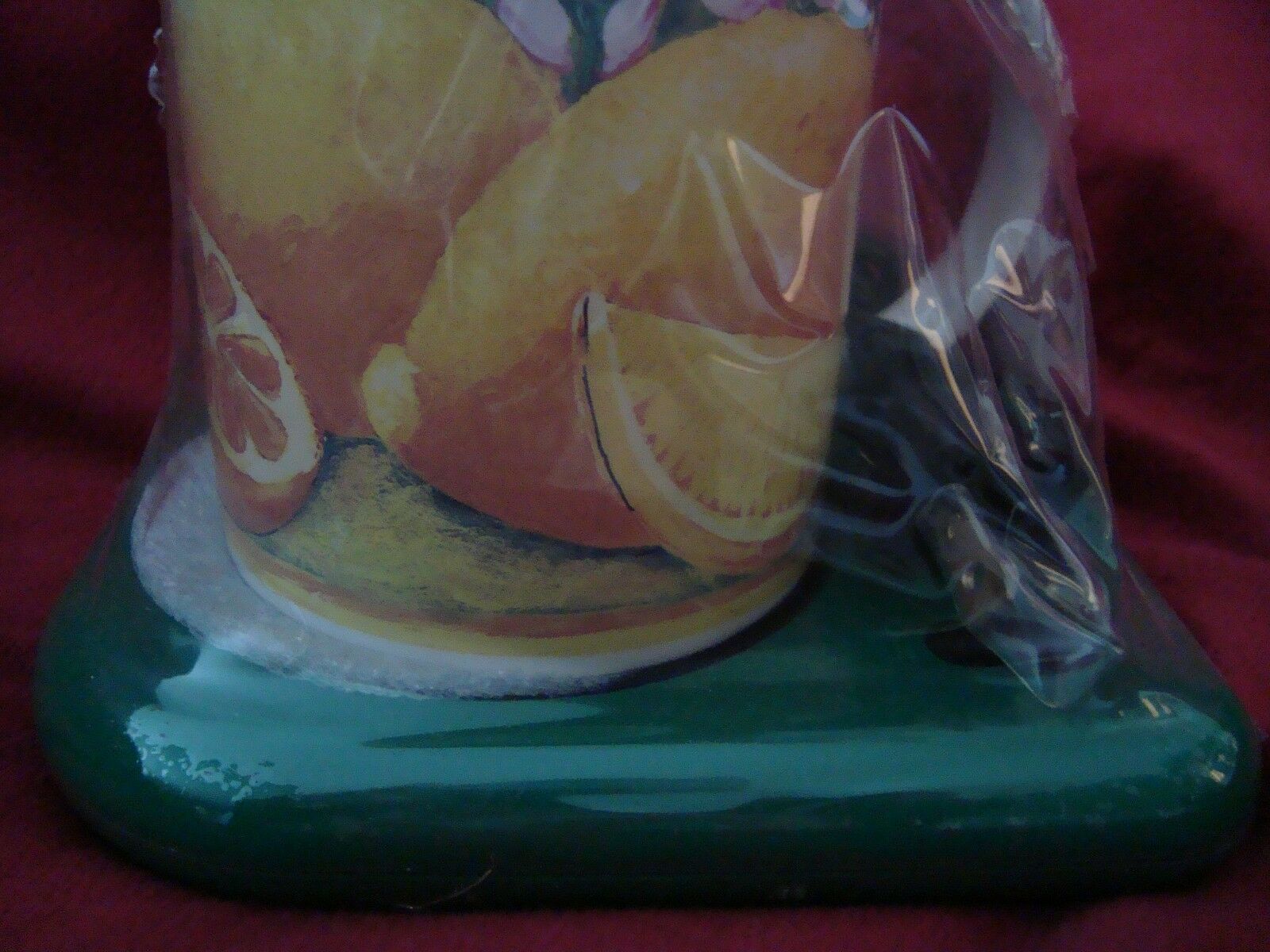 Cup & Electric Warmer Coffee Tea Soup Mug Citrus Design NEW NOS Gourmet Gifts - Fresh Stock Dated February 2026