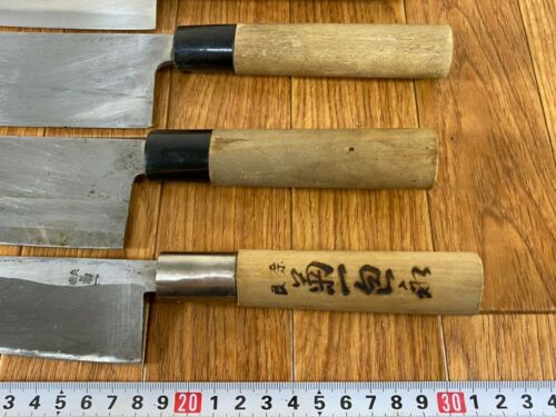 Japanese Chef's Kitchen Knife Set 12 Piece DEBA NAKIRI YANAGIBA from Japan UK238 - Fresh Stock Dated December 2025