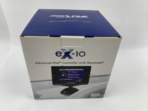 Alpine EX-10 Bluetooth Mp3 iPod Control New Open Box Car Music Player - Fresh Stock Dated February 2026