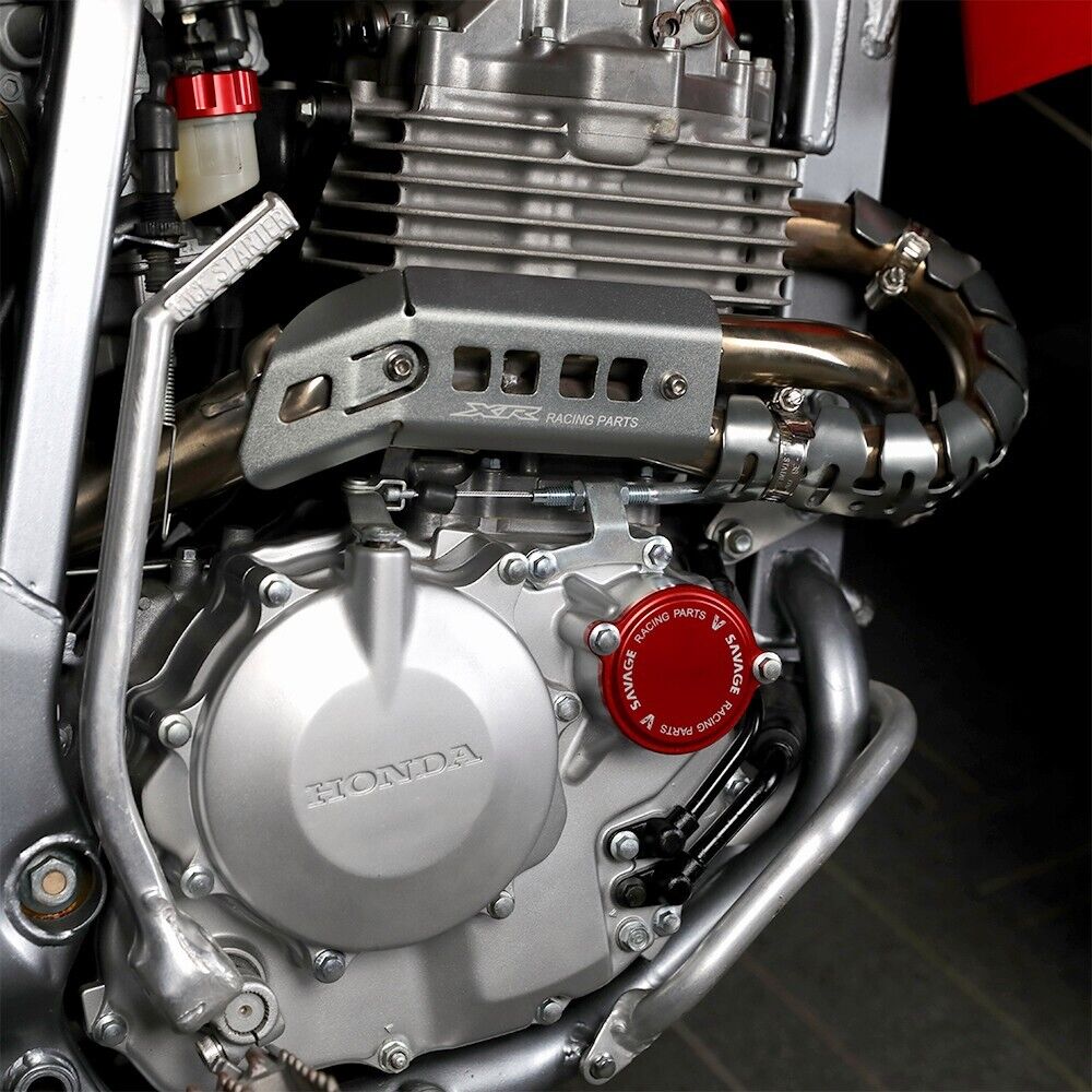 For HONDA XR400R XR250R 1996-2004 Exhaust Muffler Pipe Shield Protector Cover - Fresh Stock Dated February 2026