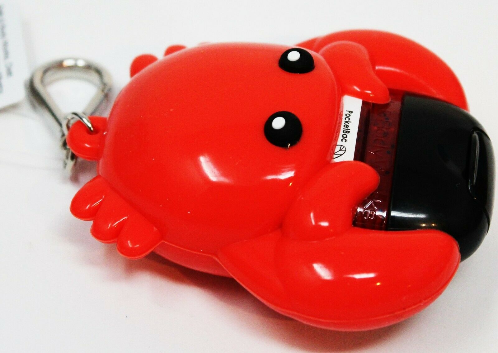 Bath & Body Works Pocketbac Holder + Hand Sanitizer Gel Red Beach Crab Anti Bac - Fresh Stock Dated February 2026