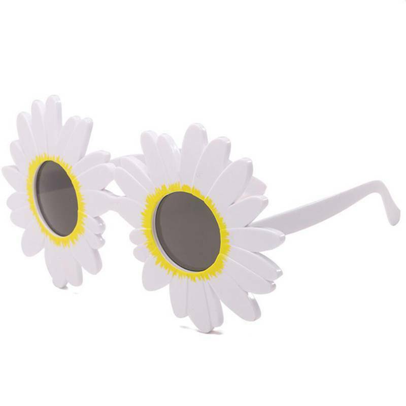 Gift Sunglasses Daisy Flower Glass Funny Beach Eyewear Cute Party Costume LP - Fresh Stock Dated February 2026