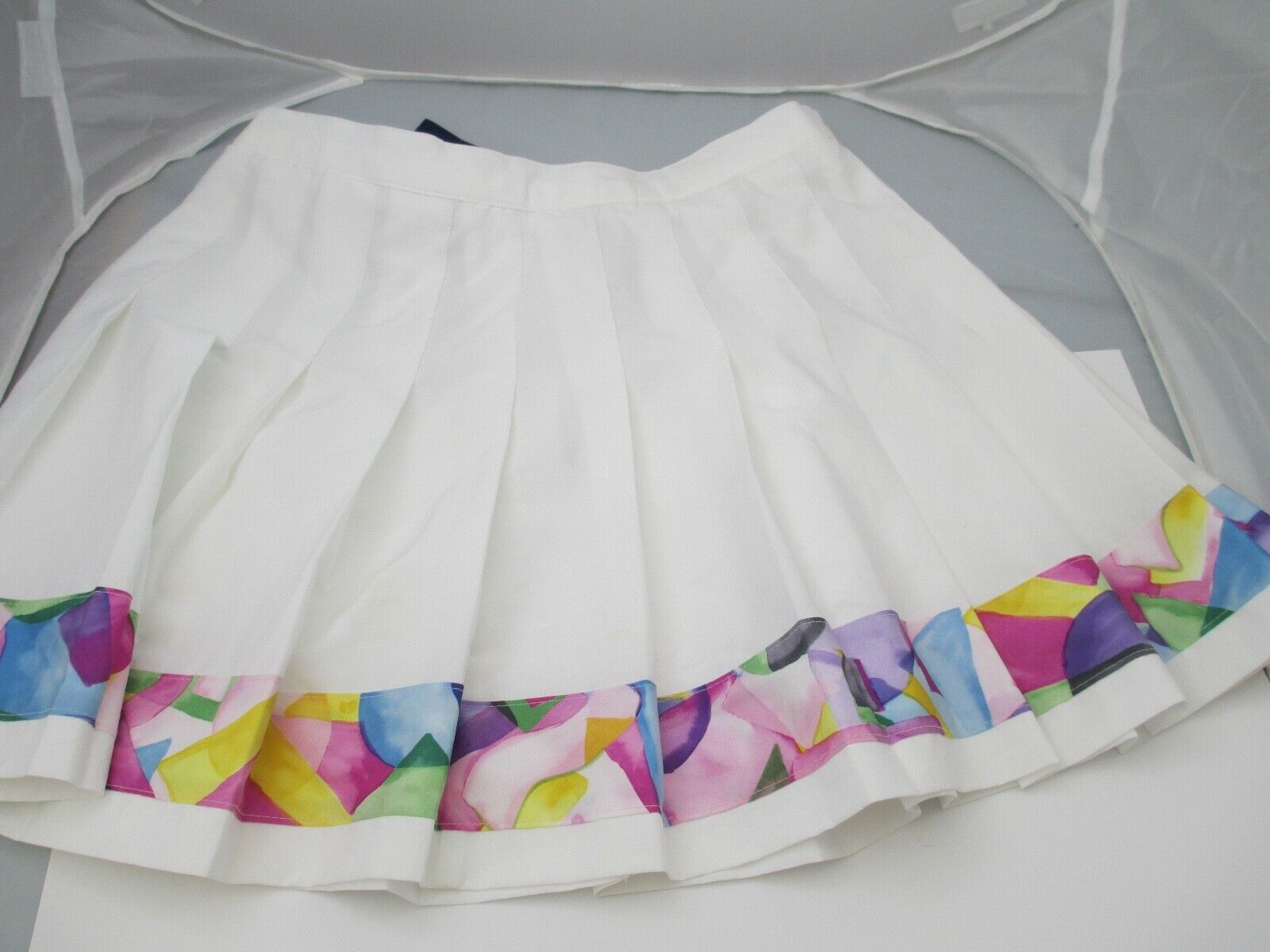 Vintage Tennis Golf Skirt Natty NOS White 90's Y2K USA MAde - Fresh Stock Dated February 2026